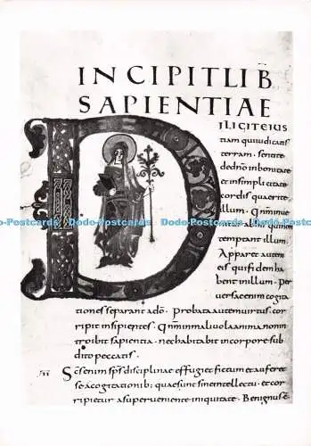 D292355 The British Museum. Alkuin Bibel
