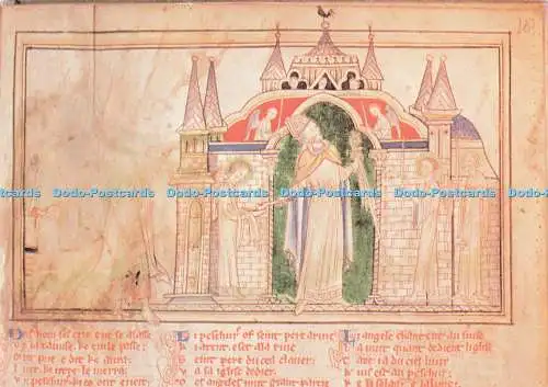 D292358 Historisches Westminster. St. Peter weiht die erste Kirche auf Thorney