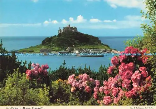 D292379 Cornwall. St. Michael Mount. John Hinde. E. Ludwig