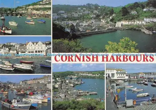 D294595 Cornish Harbours. Looe. Polperro. J. Salmon. Sevenoaks. Kent. Multi View