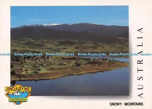 D290672 Australien. Schneebedeckte Berge. Lake Jinuabyine. Nucolorvue Productions