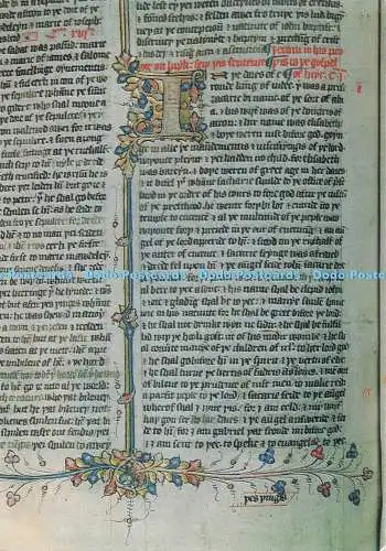 D292402 Hereford Cathedral Library. Apfelwein Bibel. Woodmansterne. Watford. Clive F