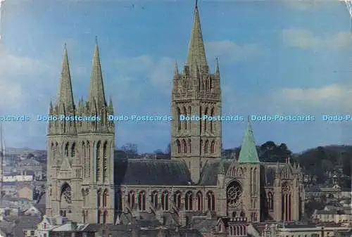 D292404 Truro Kathedrale von Südwesten. Hamilton Fisher. Dashpers. Brixham