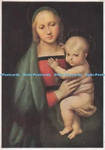 D292407 Florenz. Pitti Gallery. Die Granduca Madonna. Raphael. The Medici Socie