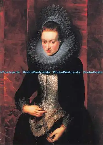 D292410 Portrat Eine Dame mit Rosenkranz. Peter Paul Rubens. Sammlung Thyssen B