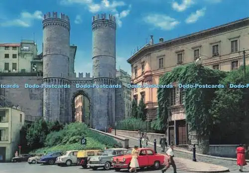 D297527 Genua. Cristoforo Colombo Haus und St. Andrea Türme. F. lli Pagano
