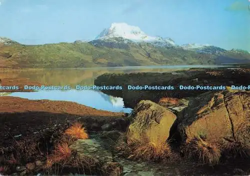 D297537 Loch Maree im Winter. J. Arthur Dixon. PM. Ullapool. Ross Shire. 1972