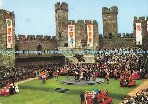 D294658 Caernarvon Castle. Investitur von H. R. H. Prince Charles. Prince of Wal