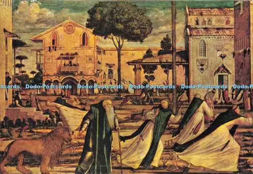 D292451 Venezia. Scuola di S. Giorgio Degli Schiavoni. Vittore Carpaccio. Bertol