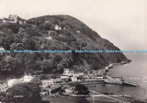 D297599 Lynmouth Quay von Countisbury Hill. Harvey Barton. Aberdeen. Bristol. R
