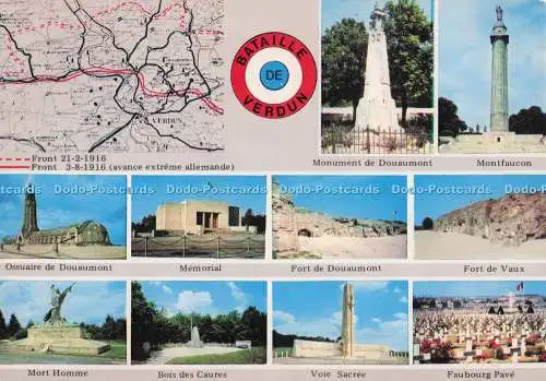 D297600 Bataille de Verdun. Monument de Douaumont. Magier. S.P.A.D.E.M. Multi