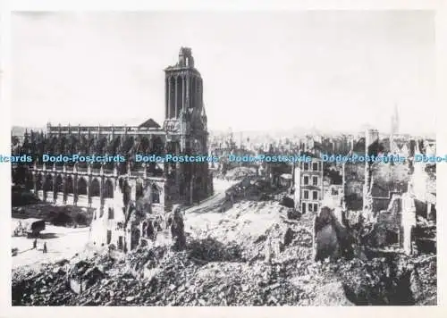 D297601 Caen. Apres les Bombardements. Le Quartier St. Pierre. Normandes Le Goube