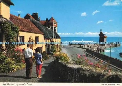 D294717 Lynmouth. Devon. Der Hafen. John Hinde