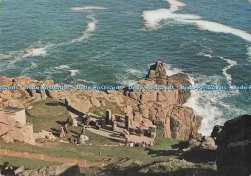 D292507 Cornish Riviera. Porthcurno. Das Minack Theater. Studio Casa Mia. St. Iv