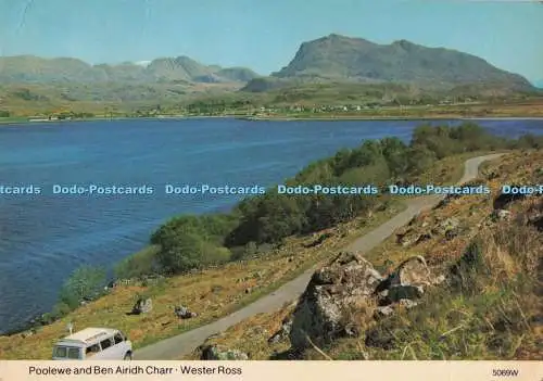 D292510 Wester Ross. Poolewe und Ben Airidh Charr. Whiteholme. Dundee. A Hail Ca