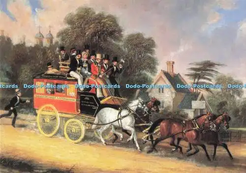 D294722 The Royal Day Mail at Snaresbrook. James Pollard. Nationales Postmuseum