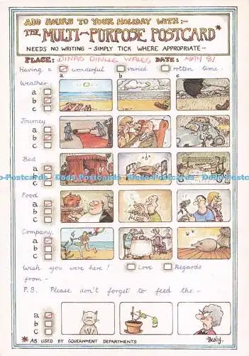 D294729 Fügen Sie Ihrem Urlaub Stunden hinzu mit der Mehrzweck-Postkarte. J. Arthur Dix