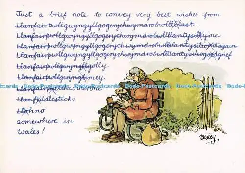 D294730 Nur eine kurze Notiz, um die besten Wünsche zu übermitteln. J. Arthur Dixon. Besl