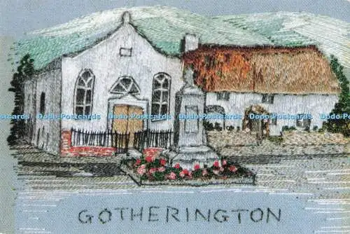 D294732 Gotherington. Freikirche und Kriegerdenkmal. Miriam McLarnon