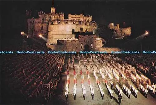 D292528 Edinburgh Militär Tattoo. Auf der Castle Esplanade. J. Arthur Dixon. Inv