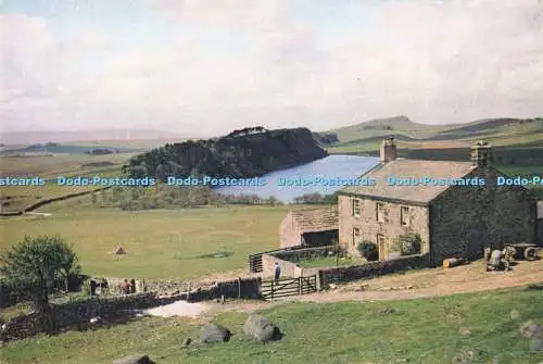 D292529 Northumberland. Crag Lough und die römische Mauer. J. Arthur Dixon