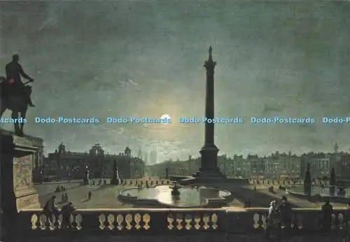 D292552 The Trustees of the London Museum. Trafalgar Square von Moonlight. Henry