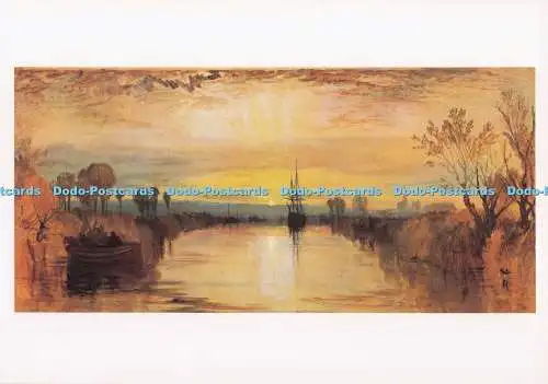 D297655 Tate Gallery. Chichester Canal. J. M. W. Turner. Glatze. Mansell