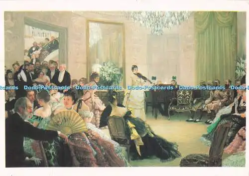 D292558 Das Konzert. City of Manchester Art Galleries. James Jacques Joseph Tiss