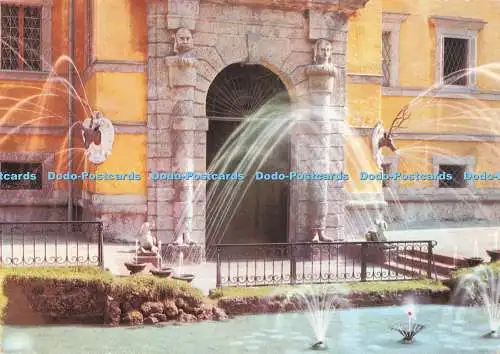 D292566 Lustschloss Hellbrunn. Salzburg. Wasserspielhalle. Neptungrotte. Montana