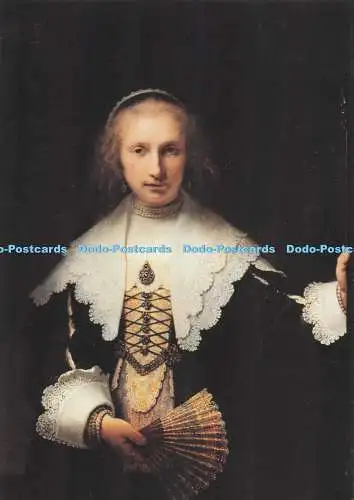 D292584 Agatha Bas. Rembrandt Van Rijn. Royal Collection Trust. In Fine Style Ex