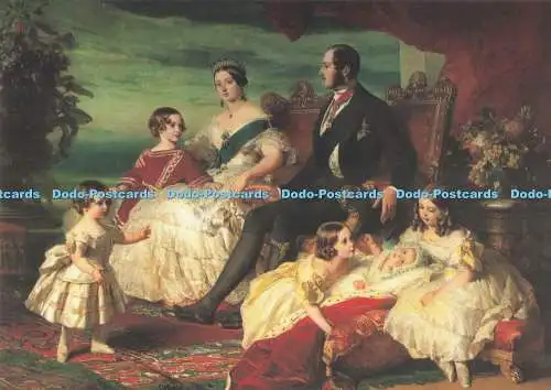 D292587 Buckingham Palace. The Queen Gallery. Die Familie von Königin Victoria. Fran