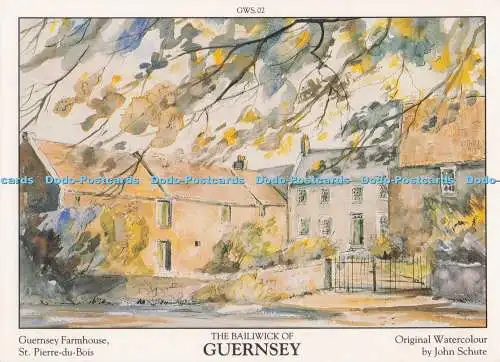 D297688 Die Vogtei von Guernsey. Guernsey Farmhouse. St. Pierre du Bois. David