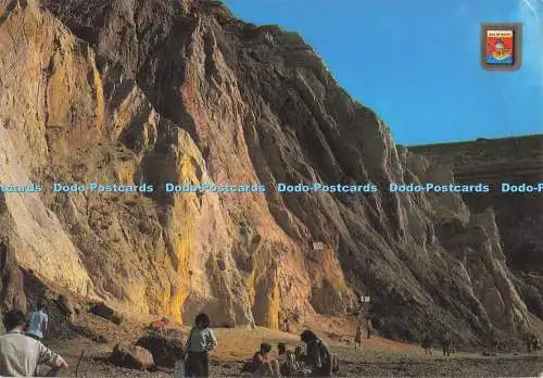 D297697 I.W. Alaun Bay. Die farbigen Klippen. Nahe. Schaftlin. 1982