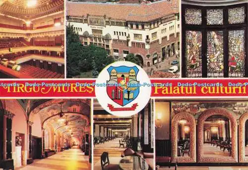 D297720 Tirgu Mures Palatul Culturii. Editura Meridiane. I. B. Hermannstadt. Mariana Al