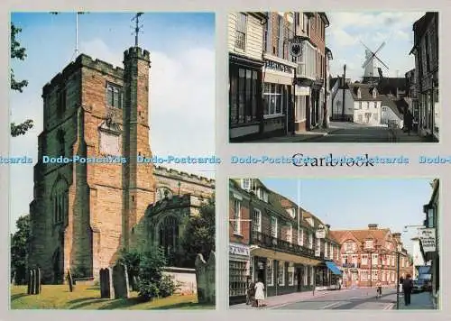 D297721 Cranbrook. Kent. Steinstraße und Mühle. Richter. C. 12689. Multi View