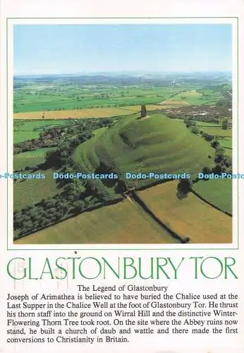 D292624 Glastonbury Tor. Die Legende von Glastonbury. J. Arthur Dixon. West Air