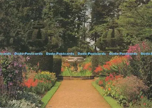 D297724 West Sussex. Handkreuz. Nymans Garden. Der Sommerrand. Larkfield Prin