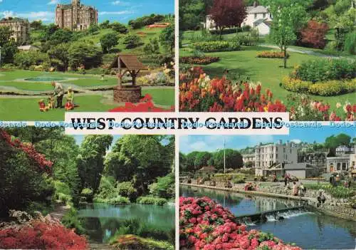 D297725 West Country Gardens. Cockington Gardens. John Hinde. PM. Weston Super M