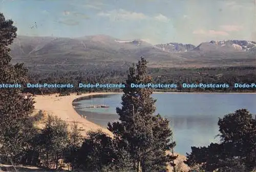 D297732 Inverness Shire. Loch Morlich und die Cairngorms. J. Arthur Dixon. Scotl