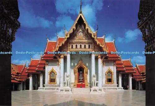 D297758 Die schöne Rückansicht des Wat Benjamabophit. Phornthip Phatana