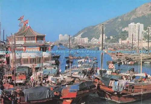 D292667 Die schwimmende Bevölkerung Hongkongs. Nationale