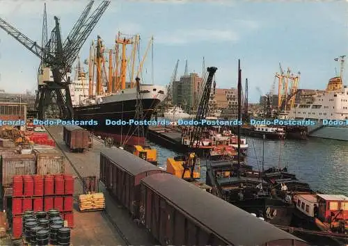 D297766 Rotterdam. Blick auf den Hafen. Gebr. Spanjersberg. Bart Hofmeester