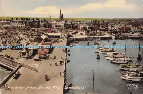 D292689 Lowestoft. Hafen vom South Pier. Frith Serie