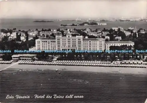 D292693 Lido di Venezia. Das Badehotel von einem Avion aus gesehen. B.V