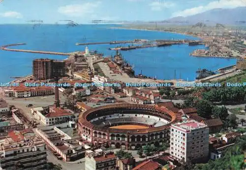 D294898 Malaga. Stierkampfarena und Hafen. Garcia Garrabella y Cia