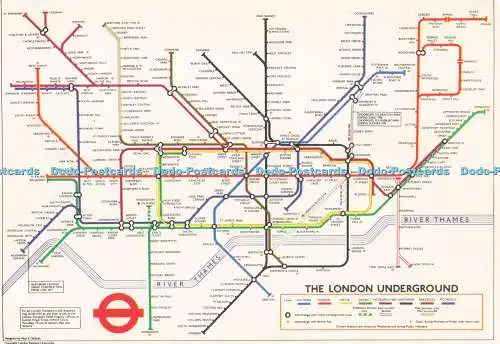 D294902 Die Londoner U-Bahn. Mit Genehmigung von London Transport. Photo Precisi