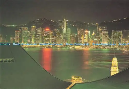 D292698 The Central District of Hong Kong Night. Nationale
