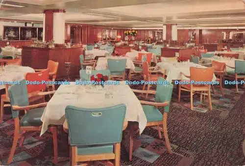 D297800 St. Laurent Restaurant. Canadian Pacific Liner. Kaiserin von England
