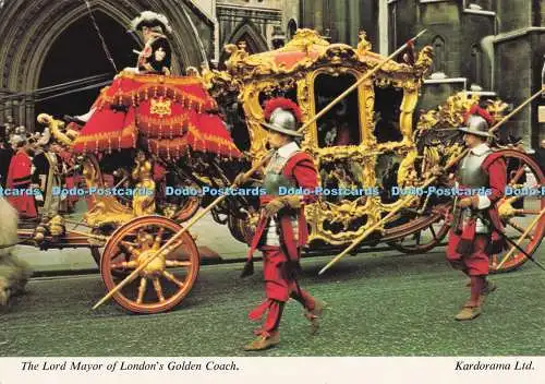 D294904 The Lord Mayor of London Golden Coach. Kardorama. Potters Bar. W. W. Rob