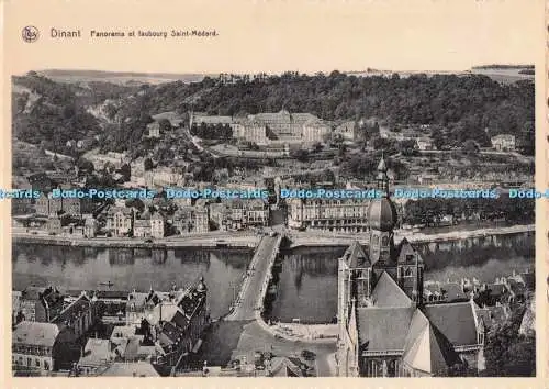 D292719 Dinant. Panorama et Faubourg Saint Medard. Ern. Nels Thill. Bruxelles. N